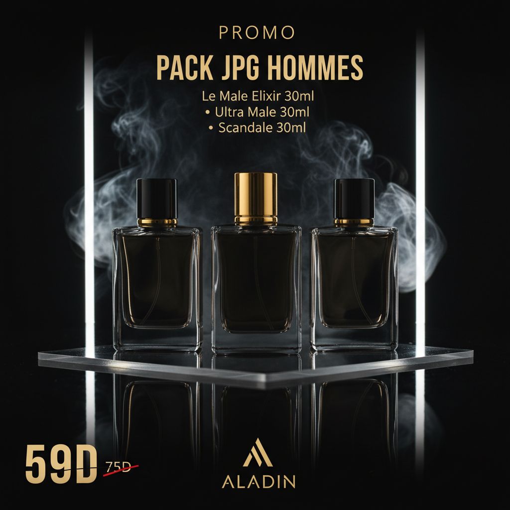 Pack Jean Paul Gaultier pour hommes- Aladinfragrances